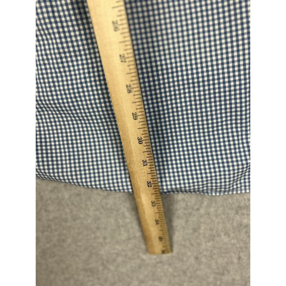 Vineyard Vines Shirt Mens Large Blue Gingham  Murray 100% Cotton Button Down - Picture 7 of 9